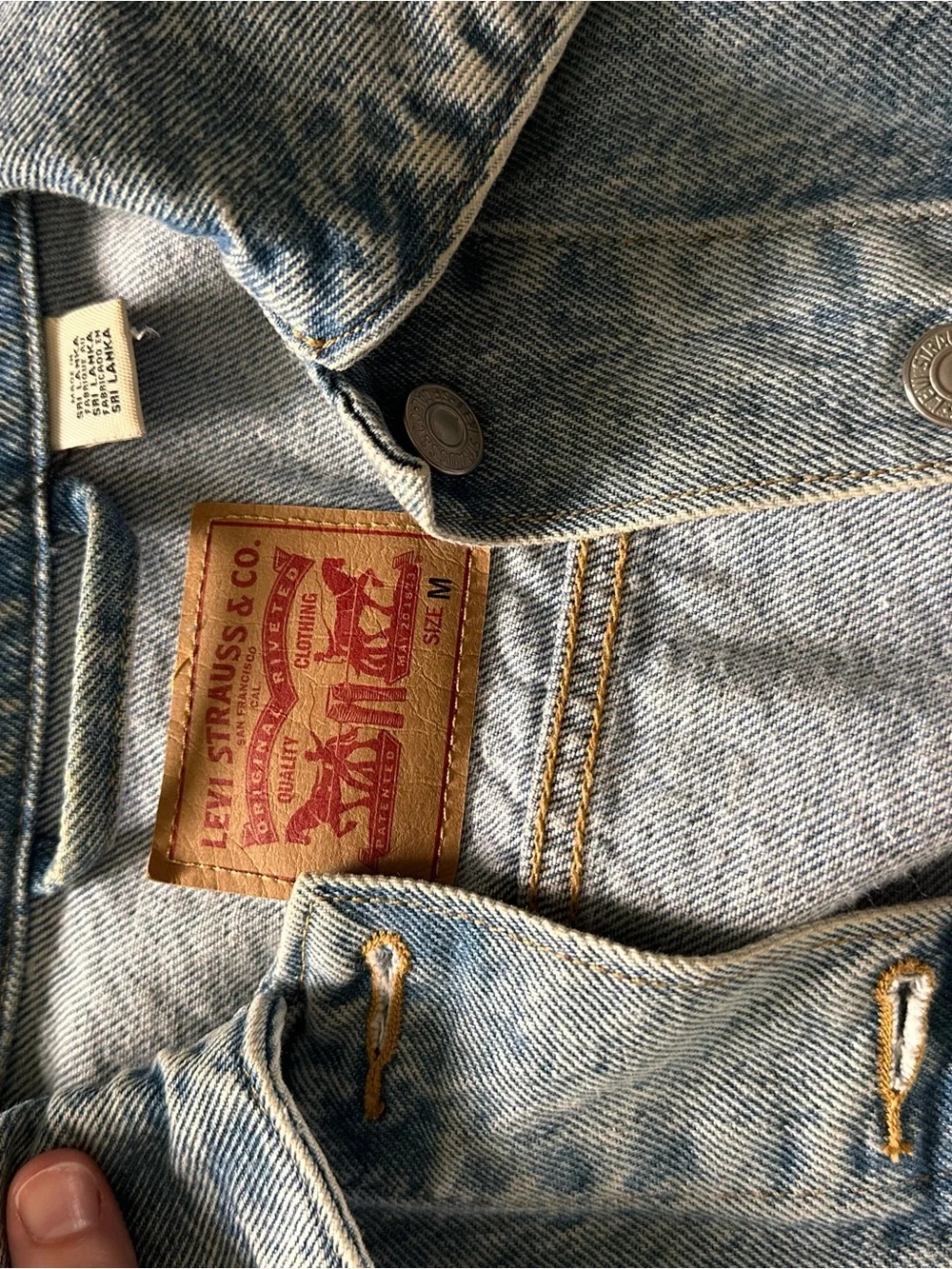 Levi's Light Blue Denim Trucker Jacket